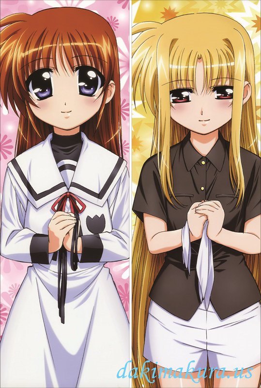 Magical Girl Lyrical Nanoha - Fate Testarossa - Nanoha Takamachi Anime Dakimakura Pillow Cover